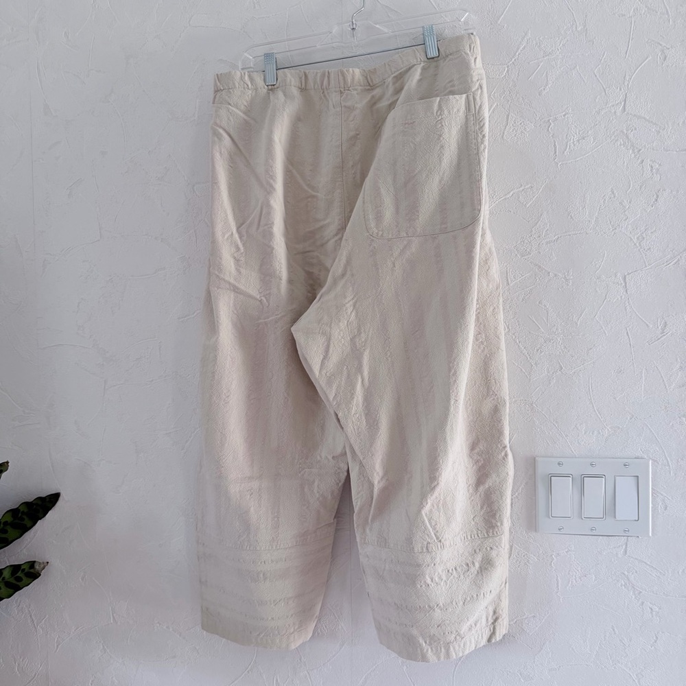 Free People Celine Slouchy Capri Pants - sz L - Picture 5 of 6